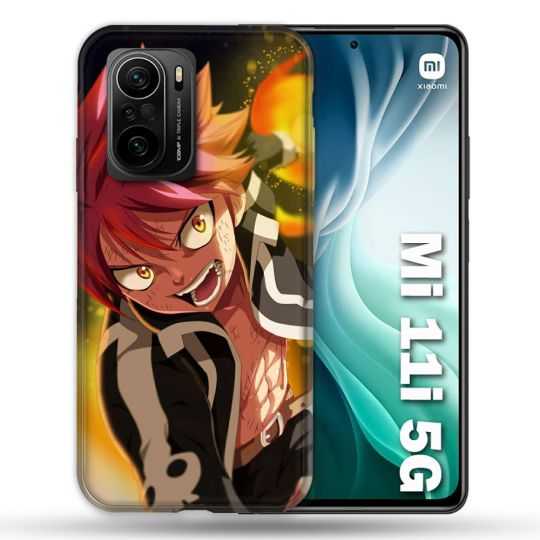 Coque Pour Xiaomi Mi 11i 5G Manga Fairy Tail Natsu