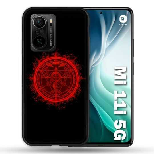 Coque Pour Xiaomi Mi 11i 5G Manga Fullmetal Alchemist Logo