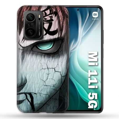Coque Pour Xiaomi Mi 11i 5G Manga Naruto Gaara