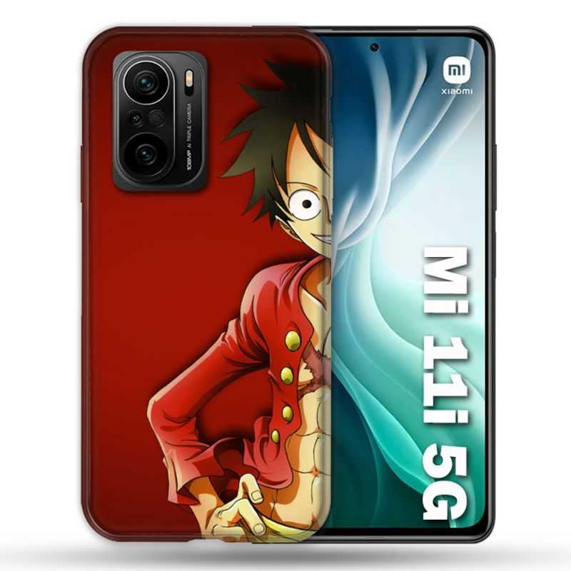 Coque Pour Xiaomi Mi 11i 5G Manga One Piece Luffy