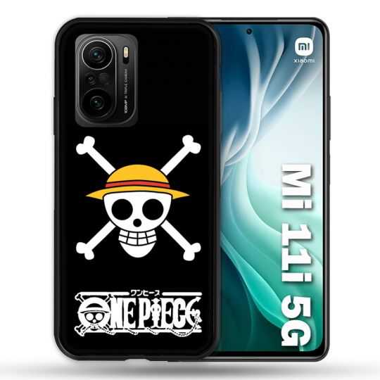 Coque Pour Xiaomi Mi 11i 5G Manga One Piece Tete de Mort