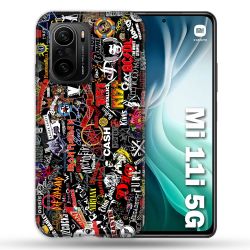 Coque Pour Xiaomi Mi 11i 5G Musique Rock Groupe