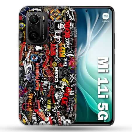Coque Pour Xiaomi Mi 11i 5G Musique Rock Groupe