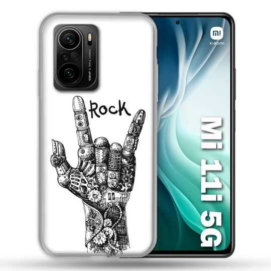 Coque Pour Xiaomi Mi 11i 5G Musique Rock Main