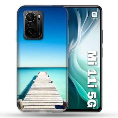 Coque Pour Xiaomi Mi 11i 5G Nature Pont Mer