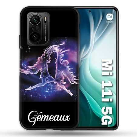 Coque Pour Xiaomi Mi 11i 5G Signe Zodiaque 2 Gémeaux