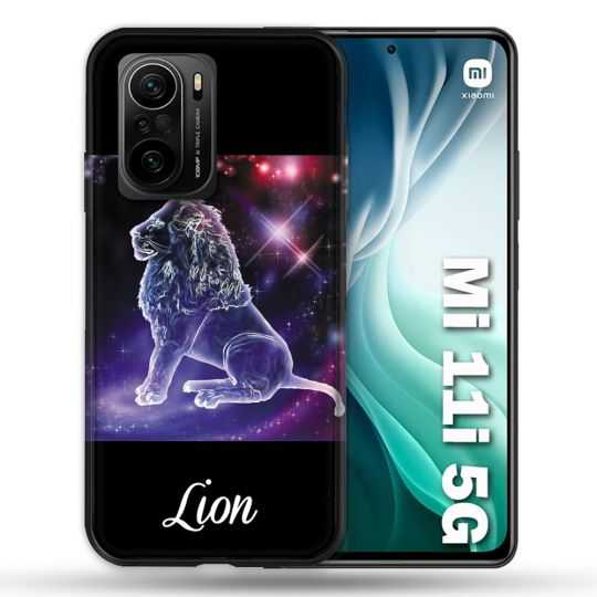 Coque Pour Xiaomi Mi 11i 5G Signe Zodiaque 2 Lion