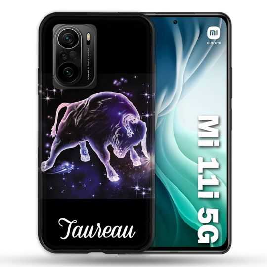 Coque Pour Xiaomi Mi 11i 5G Signe Zodiaque 2 Taureau