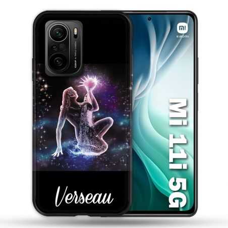 Coque Pour Xiaomi Mi 11i 5G Signe Zodiaque 2 Verseau