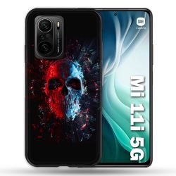 Coque Pour Xiaomi Mi 11i 5G Tete de Mort Deflagration