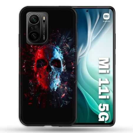 Coque Pour Xiaomi Mi 11i 5G Tete de Mort Deflagration
