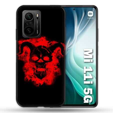 Coque Pour Xiaomi Mi 11i 5G Tete de Mort Diable