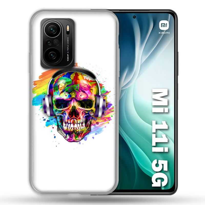 Coque Pour Xiaomi Mi 11i 5G Tete de Mort Tag