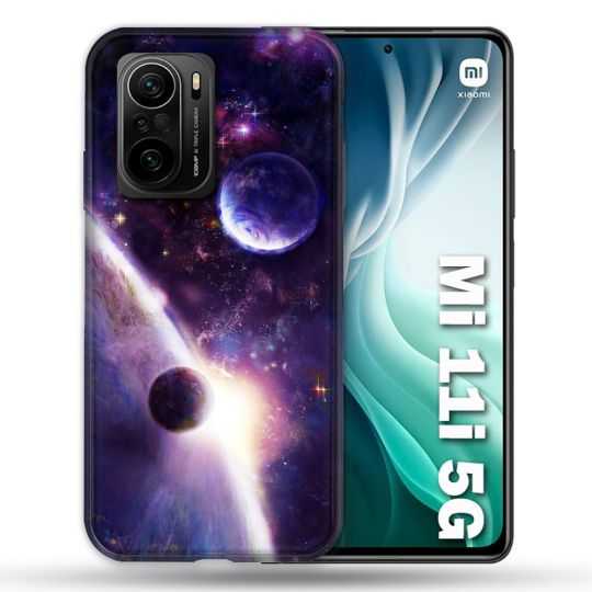 Coque Pour Xiaomi Mi 11i 5G Univers Planete Stellaire