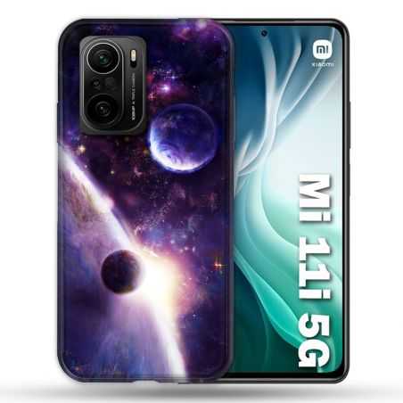 Coque Pour Xiaomi Mi 11i 5G Univers Planete Stellaire