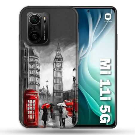 Coque Pour Xiaomi Mi 11i 5G Voyage Angleterre Londres Vintage