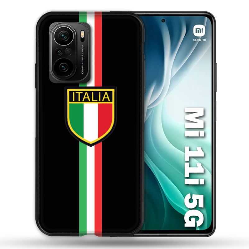 Coque Pour Xiaomi Mi 11i 5G Voyage Italie 3 Noir
