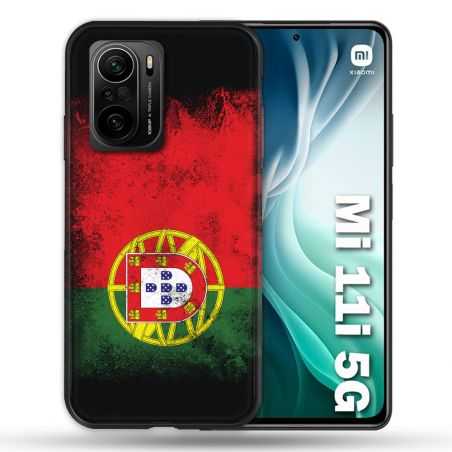 Coque Pour Xiaomi Mi 11i 5G Voyage Portugal Drapeau