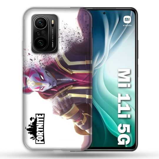 Coque Pour Xiaomi Mi 11i 5G Fortnite Blanc