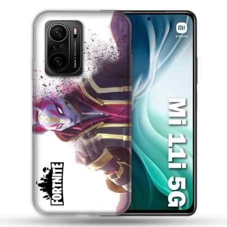 Coque Pour Xiaomi Mi 11i 5G Fortnite Blanc