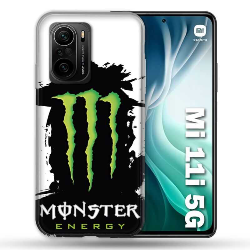 Coque Pour Xiaomi Mi 11i 5G Monster Energy Tache