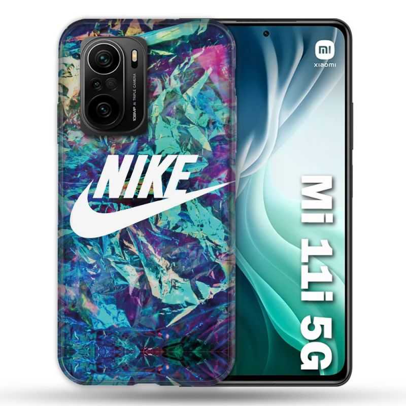Coque Pour Xiaomi Mi 11i 5G Nike Turquoise