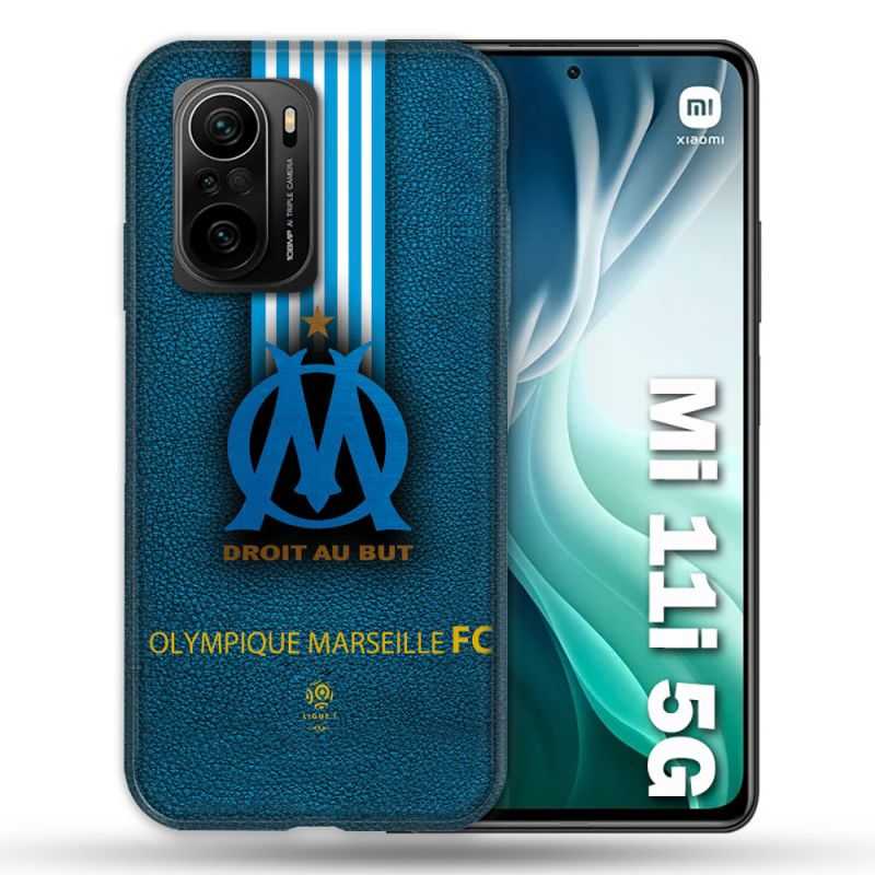 Coque Pour Xiaomi Mi 11i 5G Olympique Marseille OM Bande