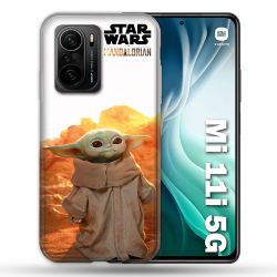 Coque Pour Xiaomi Mi 11i 5G Star Wars - Yoda bebe soleil