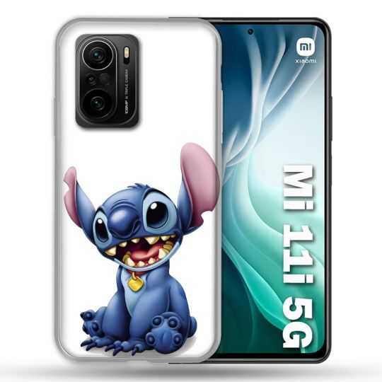 Coque Pour Xiaomi Mi 11i 5G Stitch Blanc