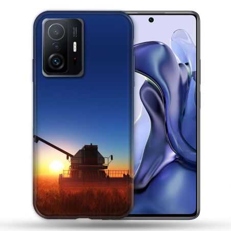 Coque Pour Xiaomi 11T / 11T Pro Agriculture Moissonneuse Soleil