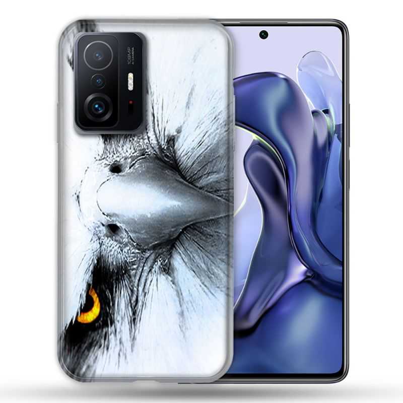 Coque Pour Xiaomi 11T / 11T Pro Animal Aigle Royal Blanc