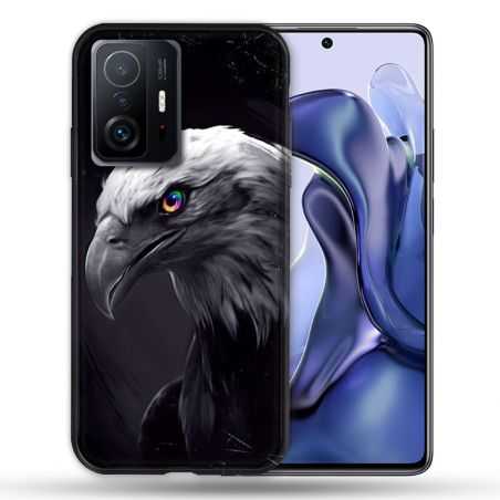 Coque Pour Xiaomi 11T / 11T Pro Animal Aigle Royal Noir