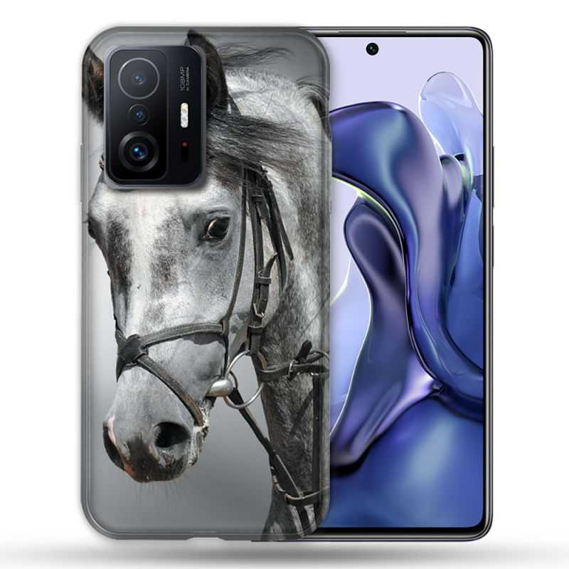 Coque Pour Xiaomi 11T / 11T Pro Animal Cheval Blanc