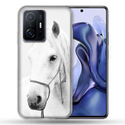 Coque Pour Xiaomi 11T / 11T Pro Animal Cheval Cristal