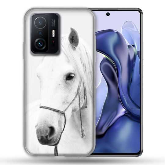 Coque Pour Xiaomi 11T / 11T Pro Animal Cheval Cristal