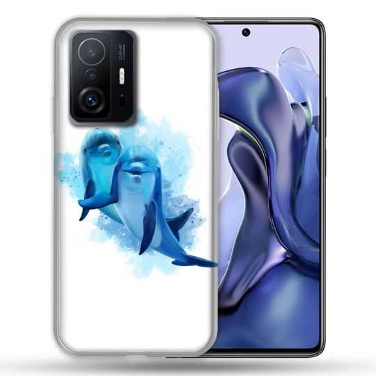 Coque Pour Xiaomi 11T / 11T Pro Animal Dauphin Duo