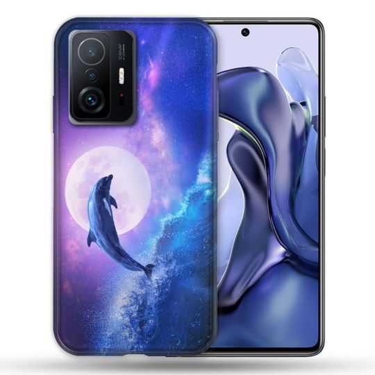 Coque Pour Xiaomi 11T / 11T Pro Animal Dauphin Vague