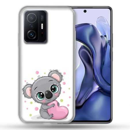 Coque Pour Xiaomi 11T / 11T Pro Animal Koala Cœur