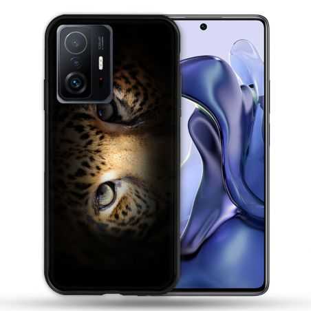 Coque Pour Xiaomi 11T / 11T Pro Animal Leopard Yeux