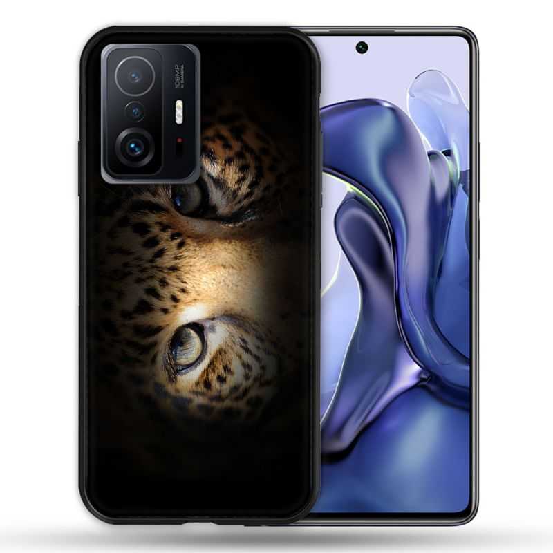 Coque Pour Xiaomi 11T / 11T Pro Animal Leopard Yeux