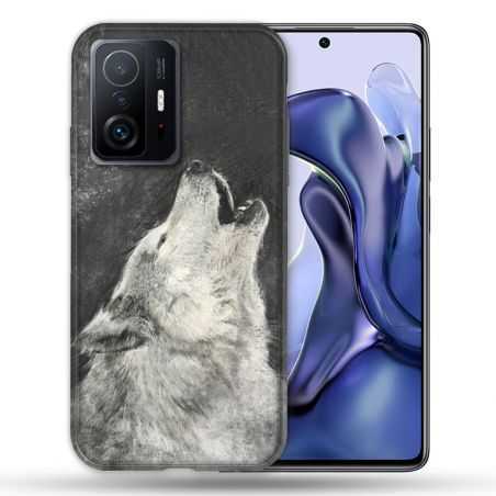 Coque Pour Xiaomi 11T / 11T Pro Animal Loup Hurlement