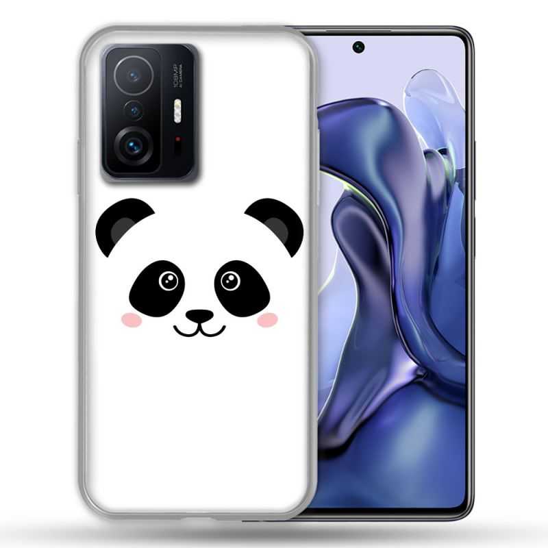 Coque Pour Xiaomi 11T / 11T Pro Animal Panda Blanc