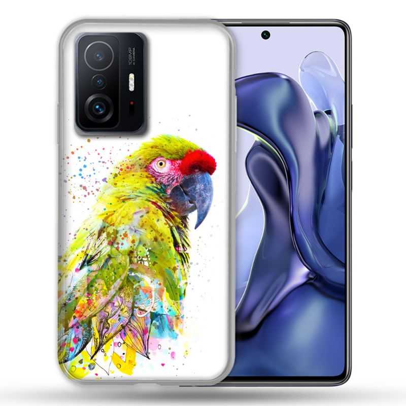 Coque Pour Xiaomi 11T / 11T Pro Animal Perroquet Jaune