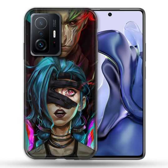 Coque Pour Xiaomi 11T / 11T Pro Arcane Jynx Bleu