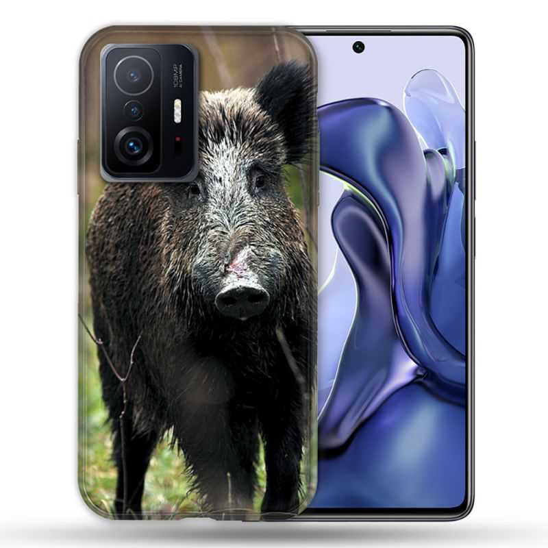Coque Pour Xiaomi 11T / 11T Pro Chasse Sanglier bois