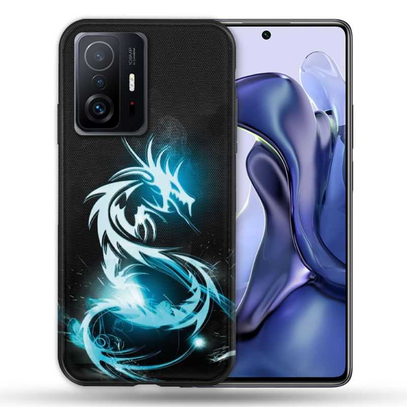 Coque Pour Xiaomi 11T / 11T Pro Fantastique Dragon Bleu