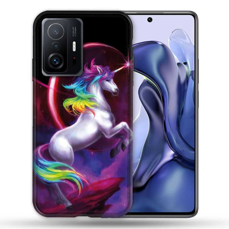Coque Pour Xiaomi 11T / 11T Pro Fantastique Licorne Arc en ciel