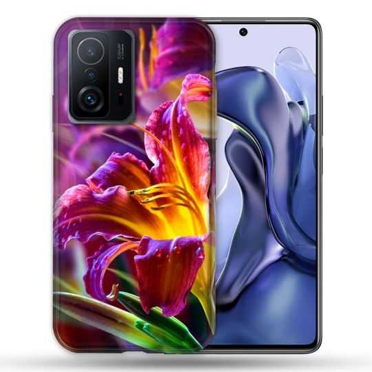 Coque Pour Xiaomi 11T / 11T Pro Fleur Lys Color