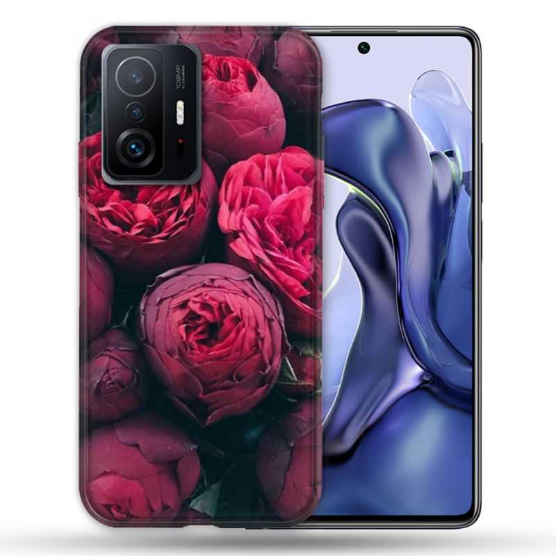 Coque Pour Xiaomi 11T / 11T Pro Fleur Pivoine