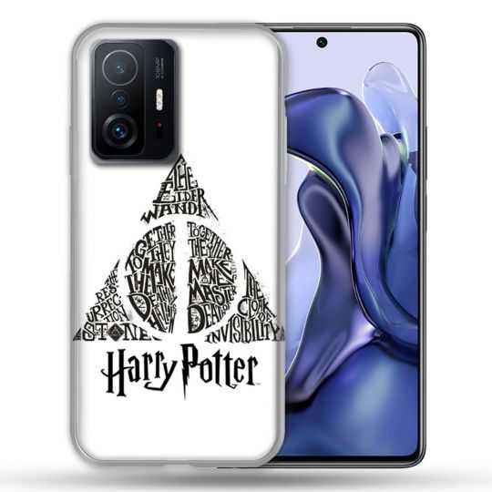Coque Pour Xiaomi 11T / 11T Pro Harry Potter Hollows triangle Blanc